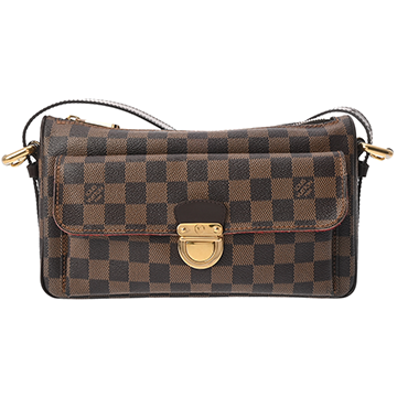 ルイ ヴィトン ダミエ ラヴェッロ GM エベヌ N60006 ダミエキャンバス レディース バッグ 【中古】【bag】