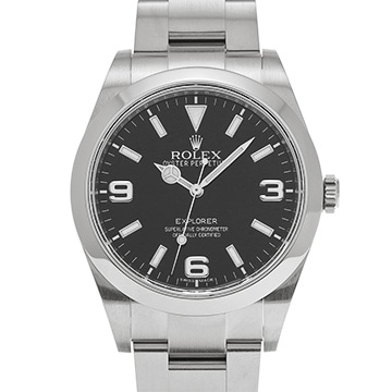 ロレックス エクスプローラー 214270 ブラック メンズ 時計 【中古】【wristwatch】