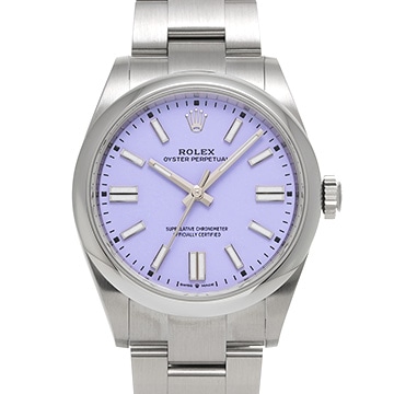ロレックス オイスターパーペチュアル 41 134300 ラベンダー メンズ 時計 【新品】【wristwatch】