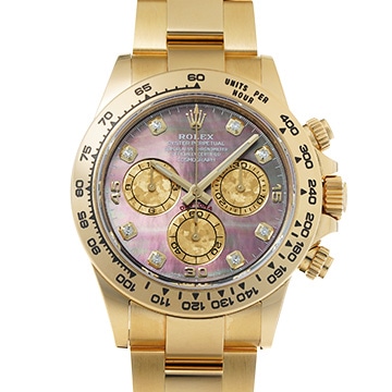 ロレックス コスモグラフ デイトナ 116508NG ブラックシェル/ダイヤモンド メンズ 時計 【中古】【wristwatch】