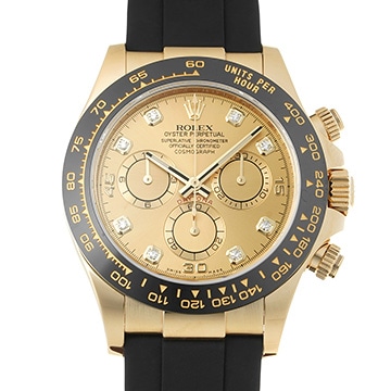 ロレックス コスモグラフ デイトナ 116518LNG シャンパン/ダイヤモンド メンズ 時計 【中古】【wristwatch】