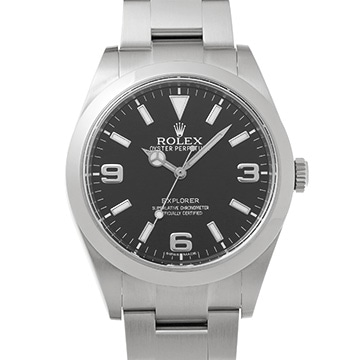 ロレックス エクスプローラー 214270 ブラック メンズ 時計 【中古】【wristwatch】