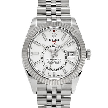 ロレックス スカイドゥエラー 326934 ホワイト メンズ 時計 【中古】【wristwatch】