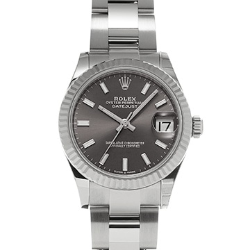 ロレックス デイトジャスト 31 278274 ダークグレー ユニセックス 時計 【中古】【wristwatch】