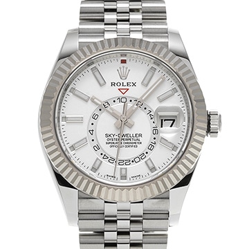 ロレックス スカイドゥエラー 326934 ホワイト メンズ 時計 【中古】【wristwatch】