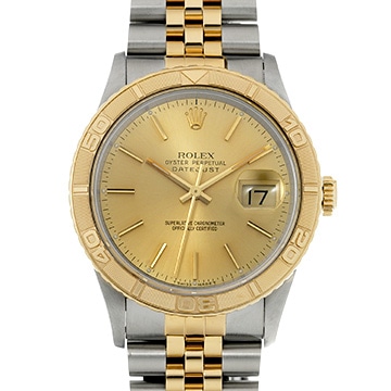 ロレックス デイトジャスト サンダーバード 16263 シャンパン メンズ 時計 【中古】【wristwatch】