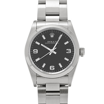ロレックス オイスターパーペチュアル 67480 ブラック ユニセックス 時計 【中古】【wristwatch】