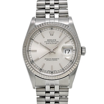 ロレックス デイトジャスト 16234 シルバー メンズ 時計 【中古】【wristwatch】