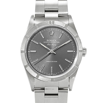 ロレックス エアキング 14010 グレー メンズ 時計 【中古】【wristwatch】