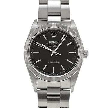 ロレックス エアキング 14010M ブラック メンズ 時計 【中古】【wristwatch】