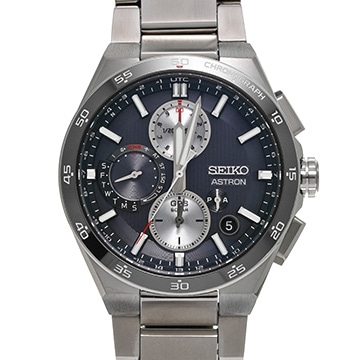 セイコー アストロン ネクスター SBXC151 ブラック/シルバー メンズ 時計 【中古】【wristwatch】