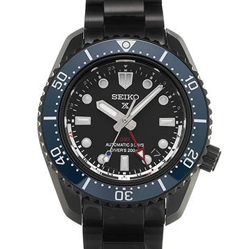 セイコー メカニカルダイバーズ 1968 ヘリテージ GMT 大谷翔平 2025 リミテッドエディション SBEJ023 ブラック メンズ 時計 【中古】【wristwatch】