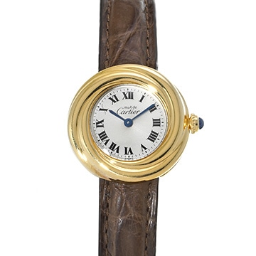 カルティエ トリニティ W1015045 シルバー レディース 時計 【中古】【wristwatch】