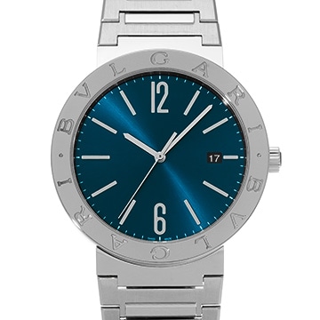 ブルガリ ブルガリブルガリ BB41S ブルー メンズ 時計 【中古】【wristwatch】