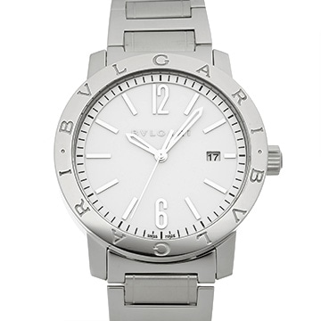 ブルガリ ブルガリブルガリ BB41S ホワイト メンズ 時計 【中古】【wristwatch】