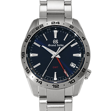 グランドセイコー スポーツコレクション クォーツ GMT SBGN029 ブルー メンズ 時計 【中古】【wristwatch】