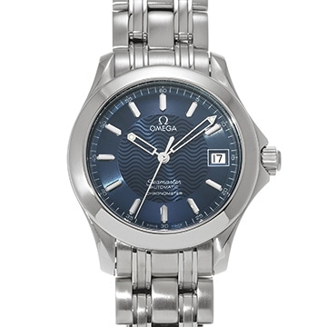 オメガ シーマスター 120 2501.81 ブルー メンズ 時計 【中古】【wristwatch】