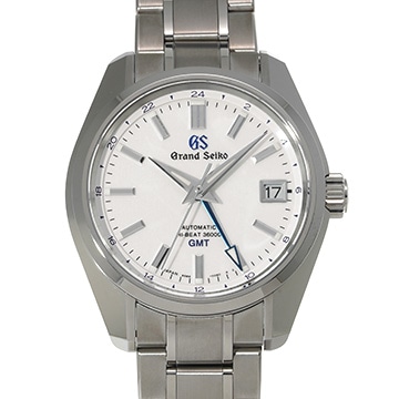 グランドセイコー ヘリテージコレクション メカニカル ハイビート36000 GMT 44GS 55th SBGJ255 ホワイト メンズ 時計 【中古】【wristwatch】