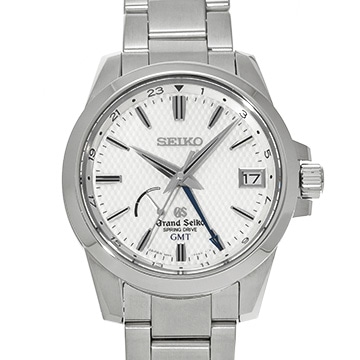 グランドセイコー スプリングドライブ GMT SBGE009 ホワイト メンズ 時計 【中古】【wristwatch】