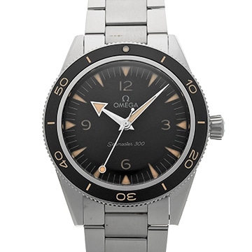 オメガ シーマスター 300 コーアクシャル マスタークロノメーター 234.30.41.21.01.001 ブラック メンズ 時計 【中古】【wristwatch】