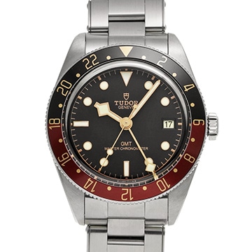 チューダー / チュードル ブラックベイ 58 GMT 7939G1A0NRU ブラック メンズ 時計 【中古】【wristwatch】