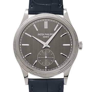 パテック フィリップ カラトラバ 6119G-001 グレー メンズ 時計 【中古】【wristwatch】