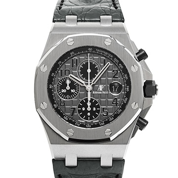 オーデマ ピゲ ロイヤルオーク オフショア クロノグラフ 26470ST.OO.A104CR.01 スレートグレー/ブラック メンズ 時計 【中古】【wristwatch】
