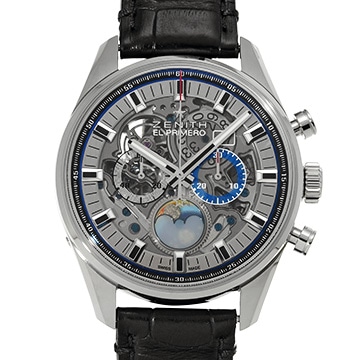 ゼニス クロノマスター エル・プリメロ グランドデイト フルオープン 03.2530.4047/78.C813 スケルトン メンズ 時計 【中古】【wristwatch】