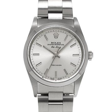 ロレックス エアキング 14000 シルバー メンズ 時計 【中古】【wristwatch】