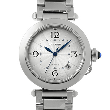 カルティエ パシャ ドゥ カルティエ 41mm WSPA0009 シルバー メンズ 時計 【中古】【wristwatch】