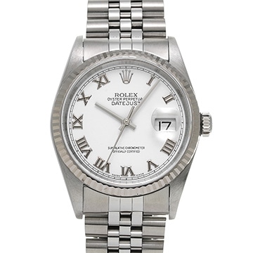 ロレックス デイトジャスト 16234 ホワイト メンズ 時計 【中古】【wristwatch】