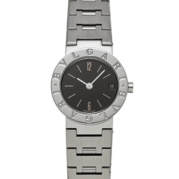 ブルガリ ブルガリブルガリ BB23SSD ブラック レディース 時計 【中古】【wristwatch】