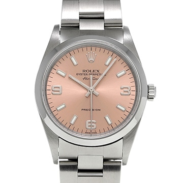 ロレックス エアキング 14000M ピンク メンズ 時計 【中古】【wristwatch】