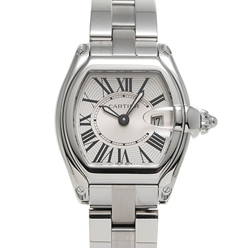 カルティエ ロードスター SM W62016V3 シルバー レディース 時計 【中古】【wristwatch】