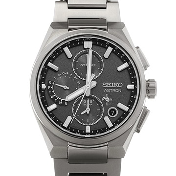 セイコー アストロン ネクスター SBXC163 ブラック メンズ 時計 【中古】【wristwatch】