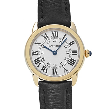 カルティエ ロンドソロ ドゥ カルティエ SM W6700355 シルバー レディース 時計 【中古】【wristwatch】