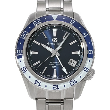 グランドセイコー スポーツコレクション メカニカル ハイビート36000 GMT SBGJ237 ミッドナイトブルー メンズ 時計 【中古】【wristwatch】