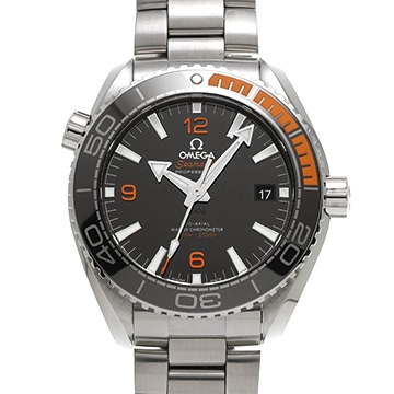 オメガ シーマスター プラネットオーシャン 600 コーアクシャル マスタークロノメーター 215.30.44.21.01.002 ブラック メンズ 時計 【中古】【wristwatch】