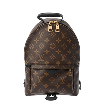 ルイ ヴィトン モノグラム パームスプリングス バックパック PM 新型 ブラウン/ブラック M44871 モノグラムキャンバス レディース バッグ 【中古】【bag】
