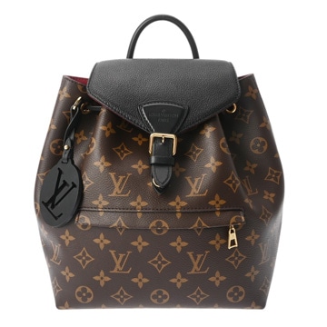 ルイ ヴィトン モノグラム モンスリ NM PM ノワール M45515 モノグラムキャンバス/カラーレザー レディース バッグ 【中古】【bag】