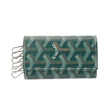 ゴヤール ヘリンボーン サン ミッシェル グリーン ゴヤールディンキャンバス レディース 【中古】【other】