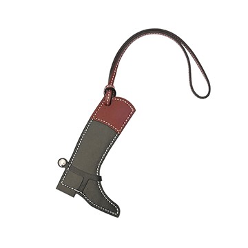 エルメス パドックボッド ブーツ ブラック/ルージュアッシュ ボックスカーフ/ヴォースイフト ユニセックス 【中古】【other】