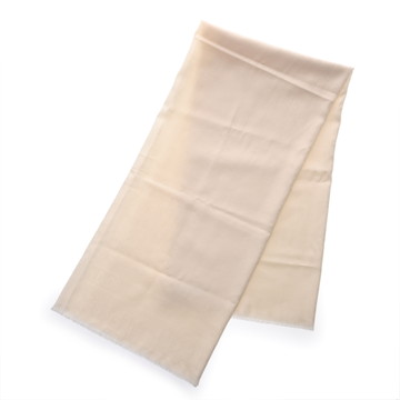 ディオール ショール オブリークモチーフ ホワイト ウール60％/シルク25%/カシミヤ15% レディース 【中古】【other】