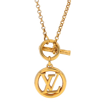 ルイ ヴィトン ネックレス ベイビールイーズ  ゴールド M00598 メタル レディース ジュエリー 【中古】【jewelry】