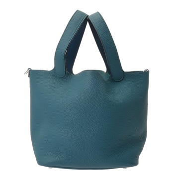 エルメス ピコタン ロック MM エクラ ヴェールボスフォール/ヴェールシブレス トリヨンクレマンス/ヴォースイフト レディース バッグ 【中古】【bag】