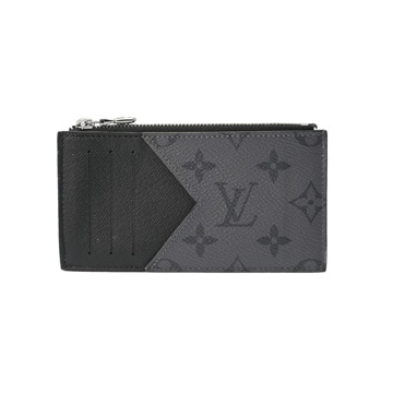 ルイ ヴィトン タイガラマ コインカード ホルダー ノワール M30271 モノグラムキャンバス/レザー メンズ 【中古】【other】