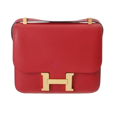 エルメス コンスタンス3 24 ルージュグレナ エバーカラー レディース バッグ 【中古】【bag】