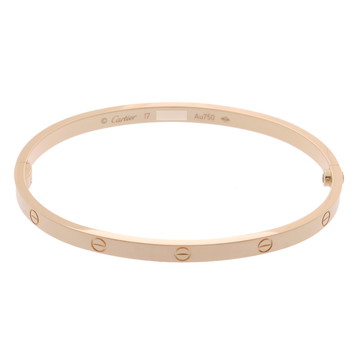 カルティエ ラブブレスレット SM #17 ゴールド K18イエローゴールド YG レディース ジュエリー 【中古】【jewelry】