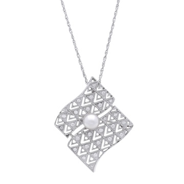 ミキモト ブローチ ネックレス 2WAY ゴールド K18イエローゴールド YG レディース ジュエリー 【中古】【jewelry】