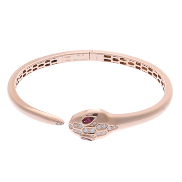 ブルガリ セルペンティ セドゥットーリ ブレスレット #m ゴールド 352820 K18ピンクゴールド PG レディース ジュエリー 【中古】【jewelry】